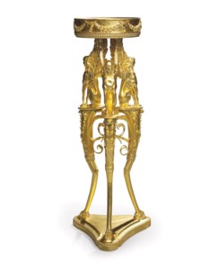 ALMOST CERTAINLY DESIGNED BY JAMES 'ATHENIAN' STUART AFTER THE ANTIQUE, CIRCA 1758-65
