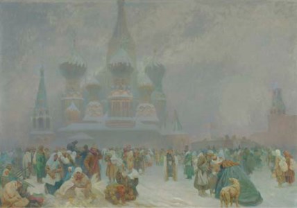 Alphonse Mucha, Reduced version of The Abolition of Serfdom in Russia