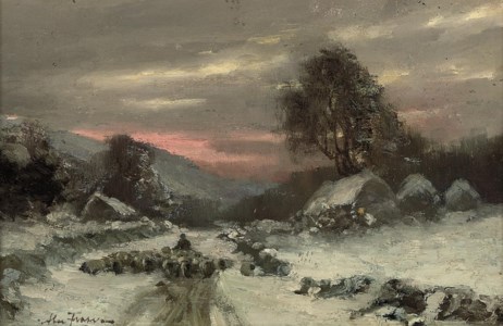 A winter's evening, near Park
