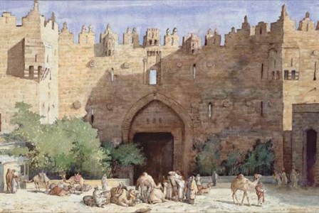 Jerusalem, Merchants at Damascus Gate