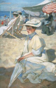 Elégantes sur la plage