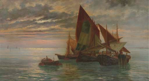 Boats at Sunset