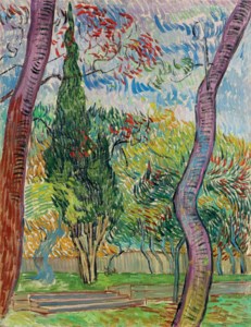 Van Gogh, Parc de l'hôpital Saint-Paul