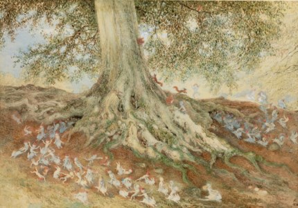 Elves in a Rabbit Warren