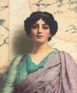 John William Godward, A Roman Beauty