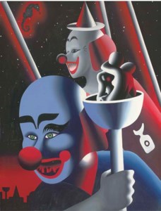 It's a Kostabi World