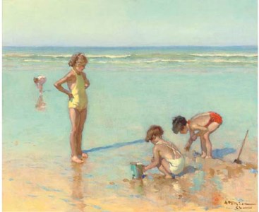 La partie de plage