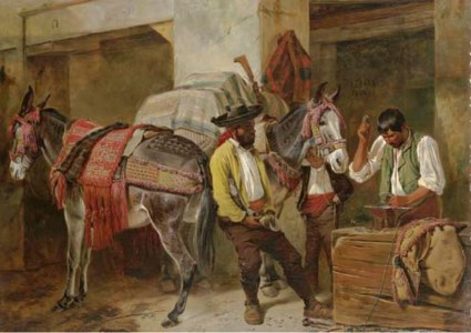 At the Blacksmith's Shop, Sevilla