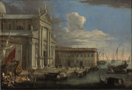 The Church of San Giorgio Maggiore and the Grand Canal, Venice