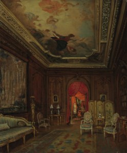 Interior of a salon