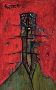 Francis Newton Souza, Portrait of a Man