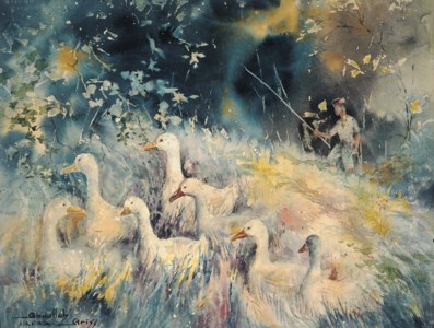 Homeward ducks