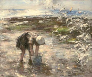 On the seashore