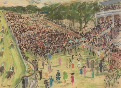 Spectators at the Races, Goodwood