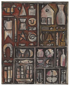 Joaquín Torres-García, Composición constructiva en planos y figuras