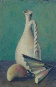 A Jug, Pear and a Fan