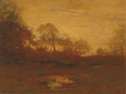 Evening Autumn Landscape