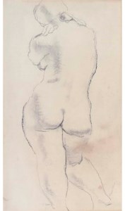 Nude figure