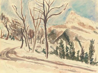 Paysage d'hiver