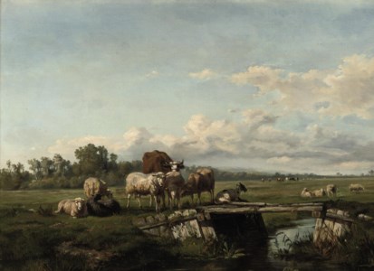 Cattle in the Meadow