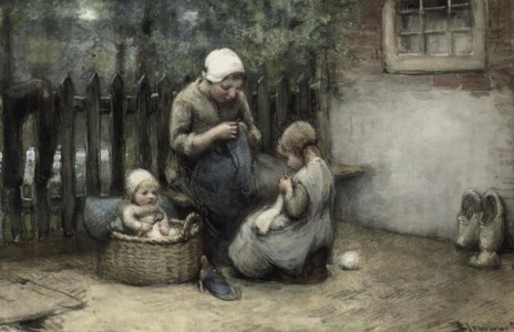 Giving Mother a Helping Hand