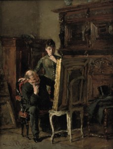 Admiring a Masterpiece