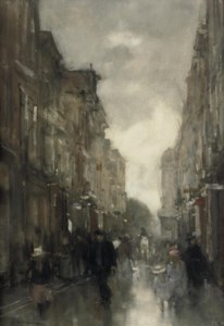 Strolling in the Spuistraat, The Hague