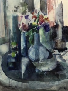 A Still Life with Bottles