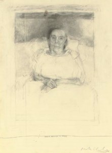 Muriel Belcher ill in Bed