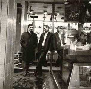 Francis Bacon + George Dyer Soho 1950s # 1, printed later