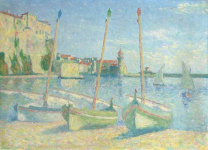 Bateaux à Collioure