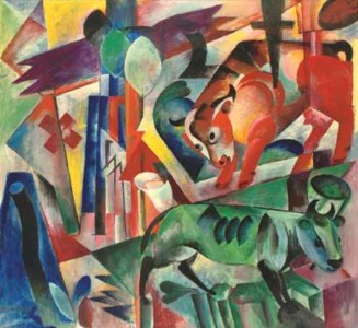 Heinrich Campendonk, Kuh mit Kalb