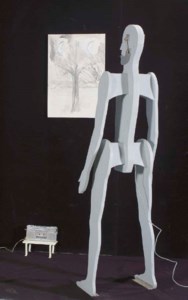 Chattering Man with Double Crescent Moon Painting 2,833,749 and 2,834,815