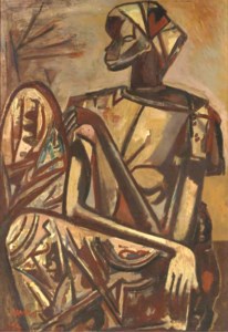 A portrait of a Congolese woman