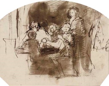Study for 'Guess my name'
