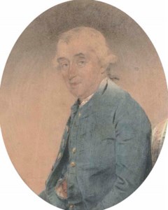 Portrait of General Spencer Cowper, half-length, in a blue jacket