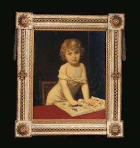 Knabenbildnis Albin Ritter von Prybram-Gladona, 1892