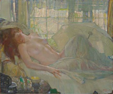 Richard Edward Miller, Reclining Nude
