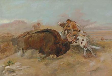 Charles Marion Russell, Meat for the Tribe