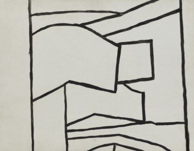 Untitled (Black and White Variation on 'Quinciette')