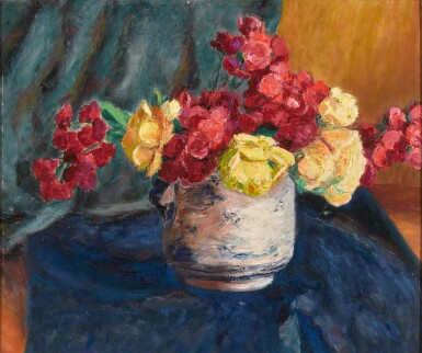 Nature morte au vase de fleurs