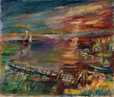 George Chann 陳蔭羆 | Riverfront sunset 河畔日落