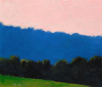Row of Black Trees