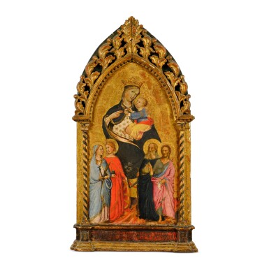 Madonna and Child with Saints Lucy, Catherine of Alexandria, Anthony Abbot, and John the Baptist