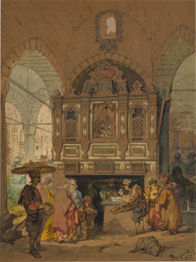 The Grand Bazaar in Constantinople