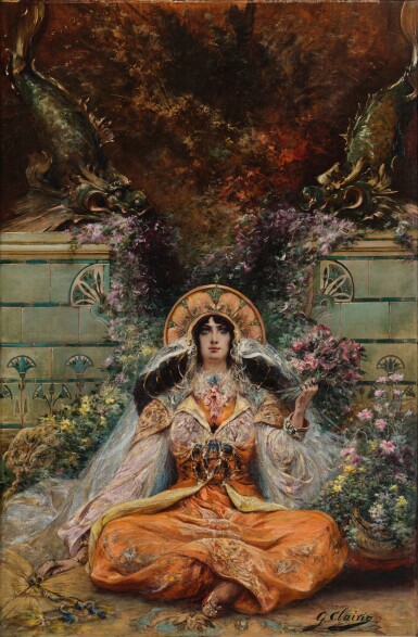 Sarah Bernhardt in the Role of Izeyl