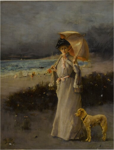 Femme au parasol 