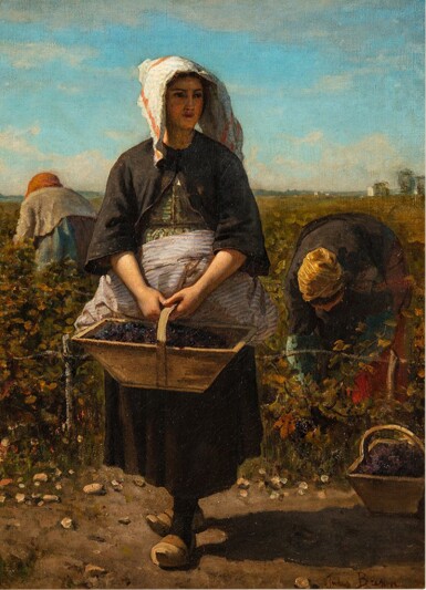 Study for 'Les vendanges à Château-Lagrange'