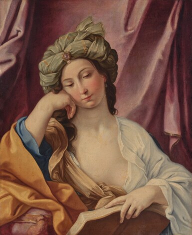 Sibyl Reading a Book