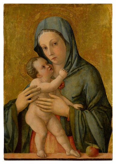 Giovanni Bellini, The Madonna and Child at a Ledge with an Apple: "The Philips Madonna"
